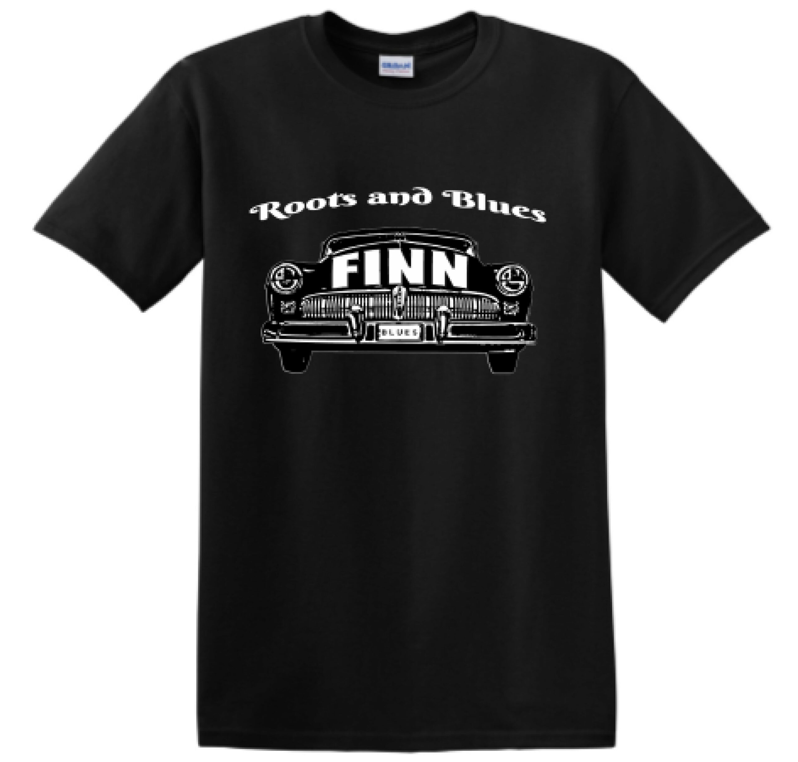 black t-shirt